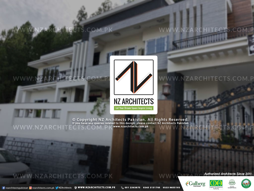 modern house design in abbotabad 1 kanal nz architects exerior view 4