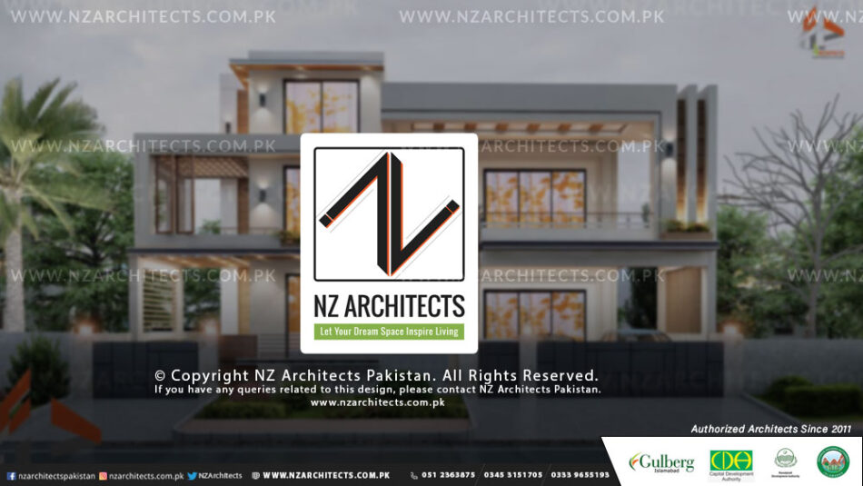 House Design in Bahria Enclave Islamabad – 1 Kanal – Modern