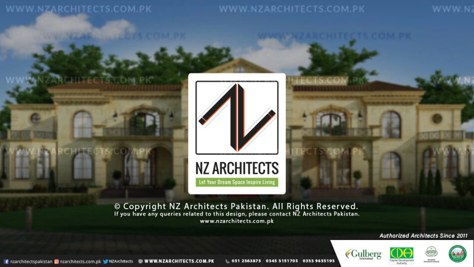 10 Kanal Farmhouse Design in Gulberg Greens Islamabad