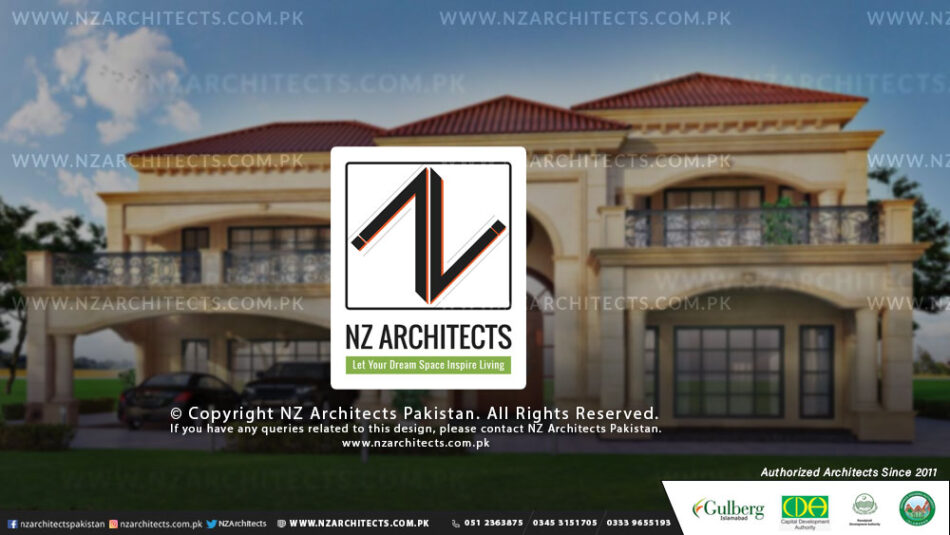 5 Kanal Farmhouse Design in Gulberg Greens Islamabad