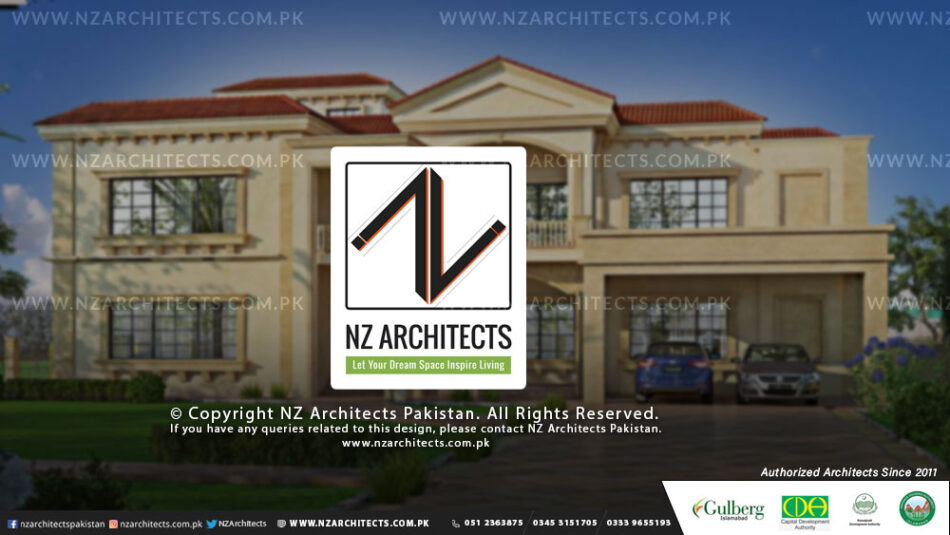 5 Kanal Farmhouse Design in Gulberg Greens Islamabad