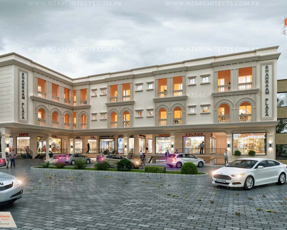 Shahram Plaza Design, Kamra Attock
