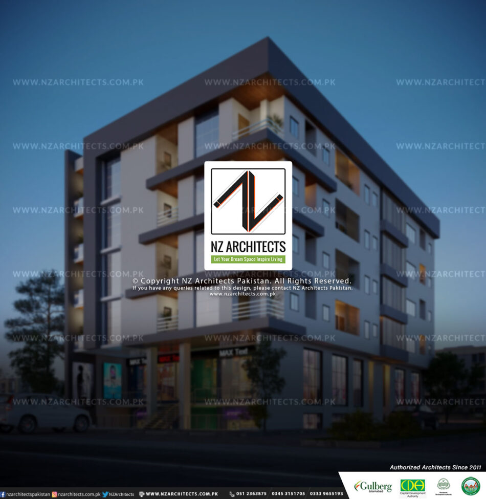 2 Kanal Modern Plaza Design Jhangi Sayedan Islamabad