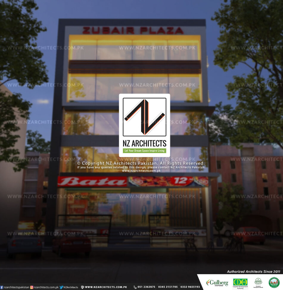 5 Marla Plaza Design Mumtaz City Islamabad