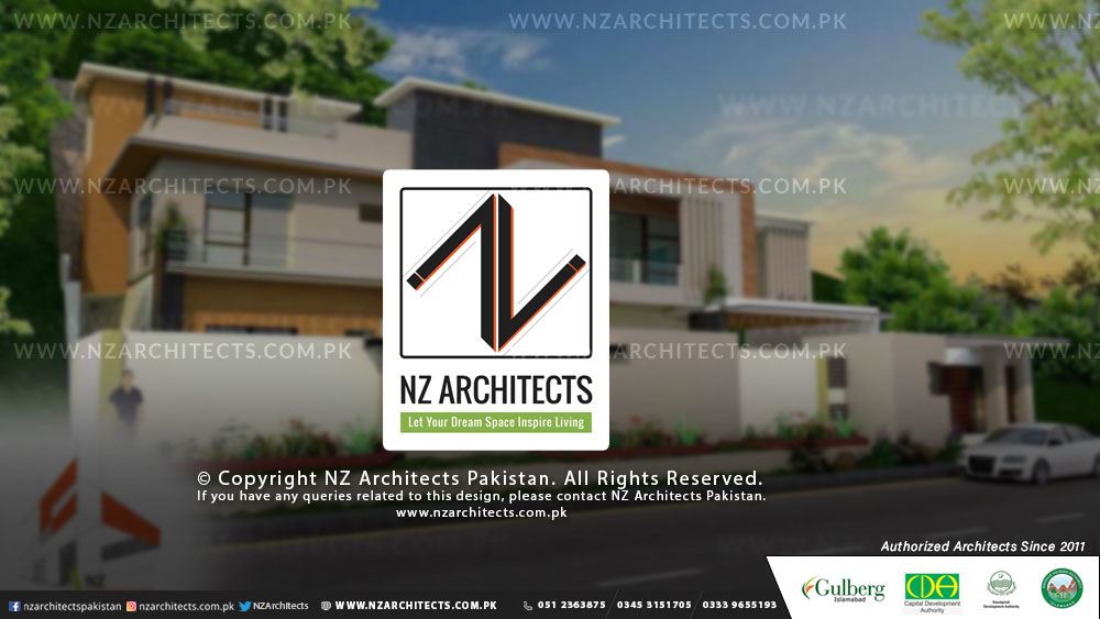 house design Abbottabad front view modern architecture perspective