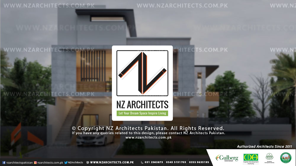 modern lavish house design in banigala islamabad 10 marla best architects in islamabad front view