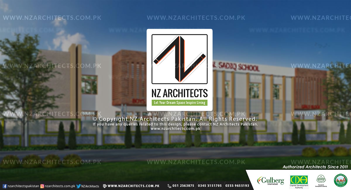 school building architecture design by NZ Architects Islamabad Rawalpindi best architects