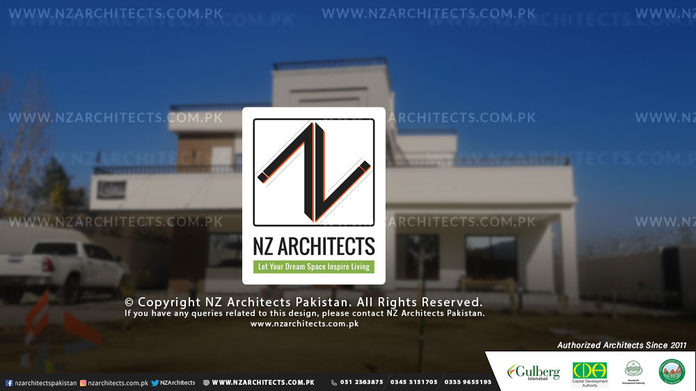house design 3 Kanal front view modern architecture front elevation project completed hangu modern house