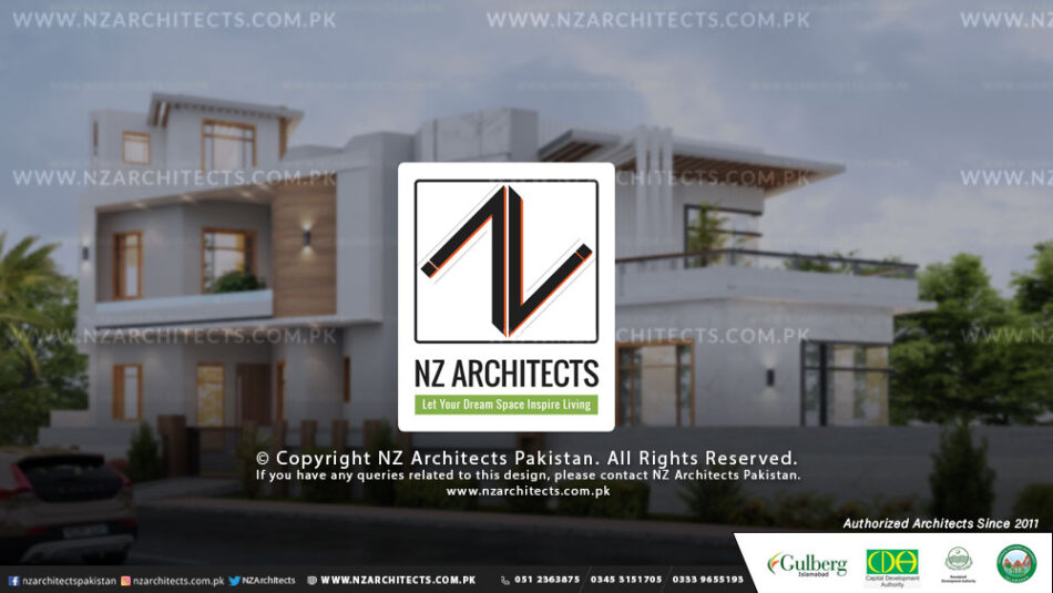 House Design in Top City Islamabad – 1 Kanal Modern