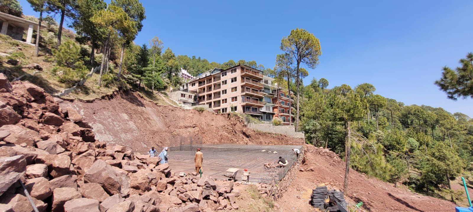 pine terraces luxury holiday apartments construction-in-progress