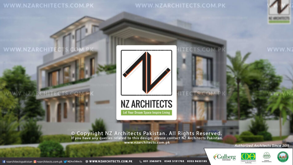 10 Marla Modern House Design in Top City Islamabad