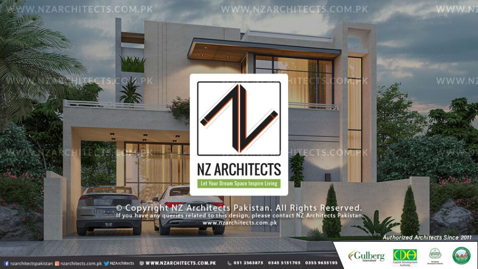 10 Marla Modern House Design in FHS Islamabad